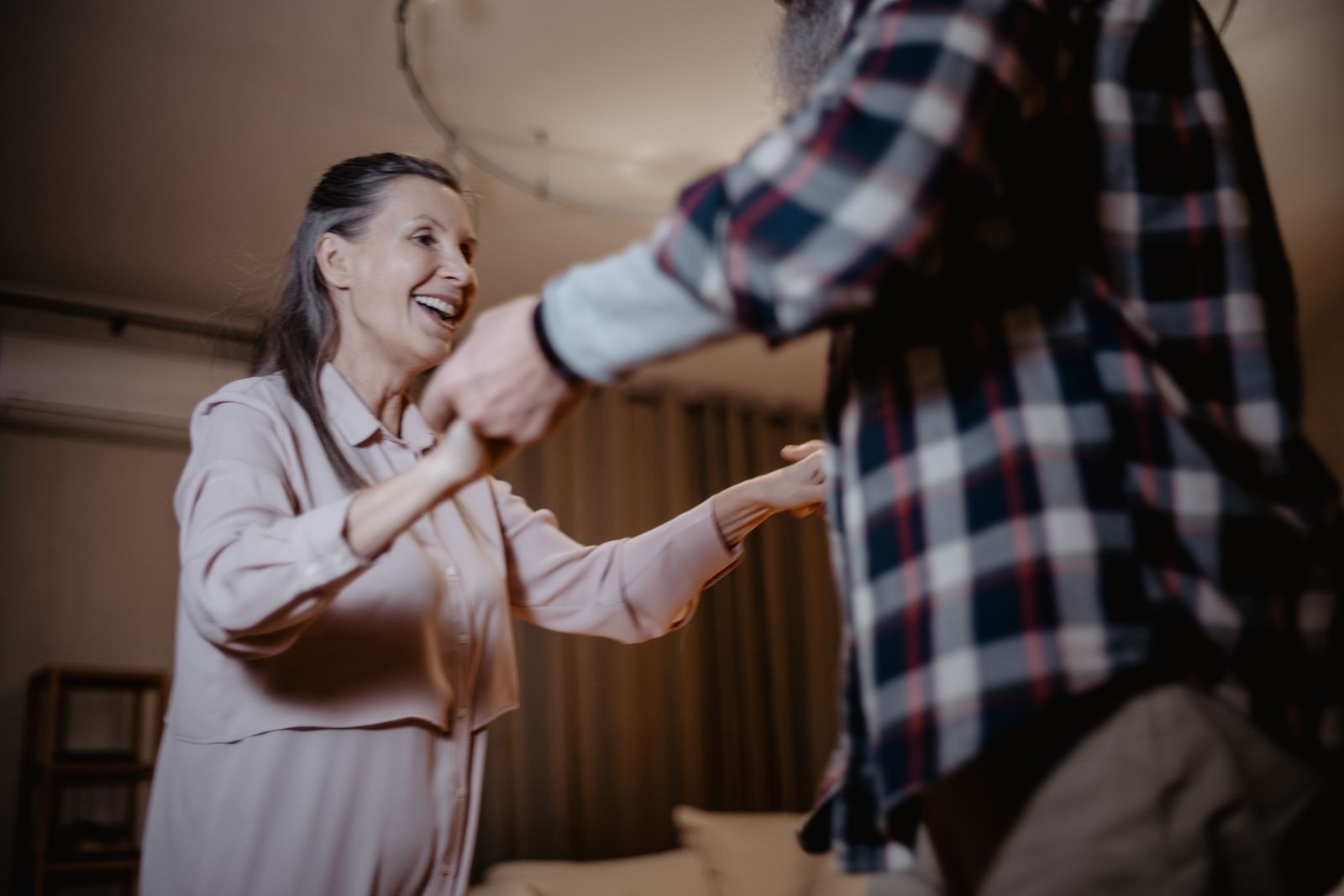 Happy senior enjoying life, confident in her health coverage